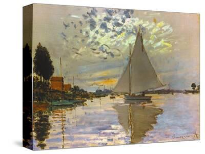 Monet: Sailboat - Canvas Print Wall Art, 12x9