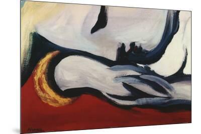 Pablo Picasso The Rest Art Print Poster - Wood-Mounted Wall Art Print, 36x24