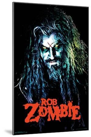 Rob Zombie - Hellbilly - Wood-Mounted Wall Art Print, 13x19