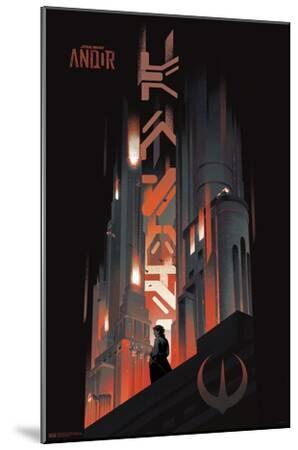 Star Wars Andor: Season 2 - Skyline - Wood-Mounted Wall Art Print, 13x19