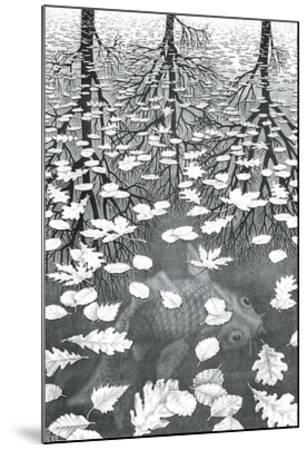 Three Worlds - Wood-Mounted Wall Art Print, 22x26