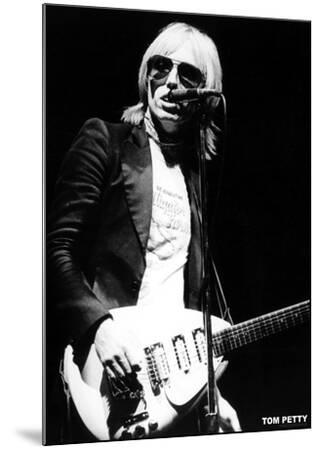Tom Petty - Wood-Mounted Wall Art Print, 23x33