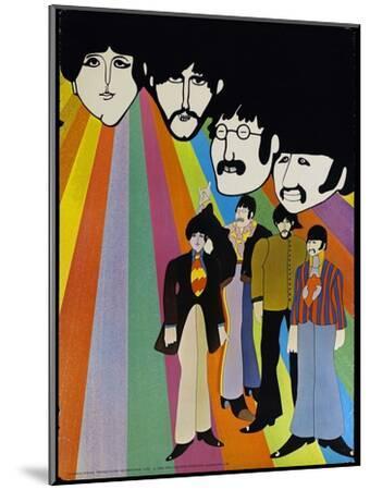 Yellow Submarine, 1968 - Wood-Mounted Wall Art Print, 12x16