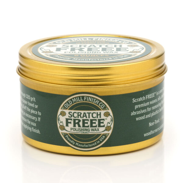 Scratch FREEE Woodturners Polishing Wax
